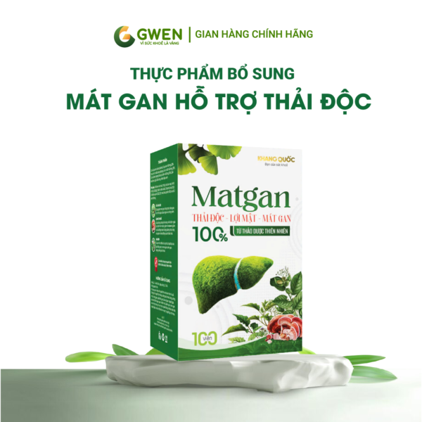 mát gan hỗ trợ thải độc