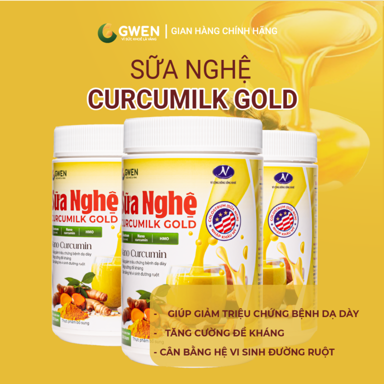 Sữa nghệ curcumilk gold