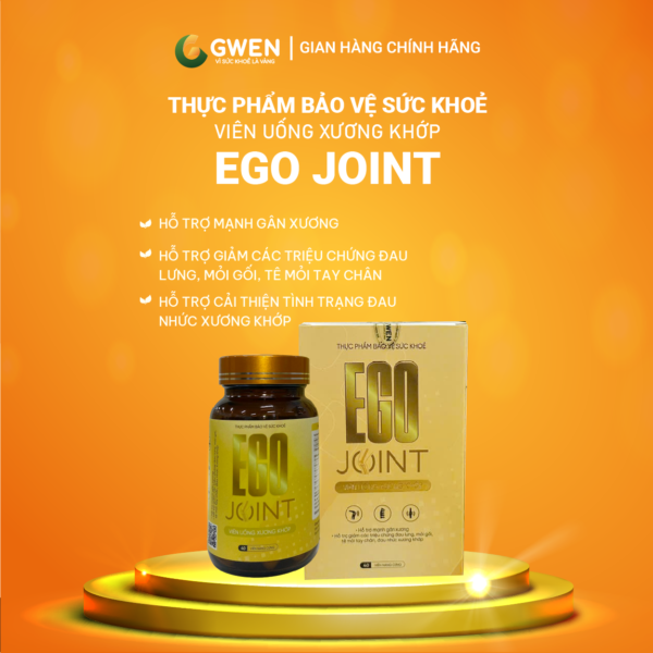 Viên Uống Xương Khớp Ego Joint Gwen dạng Viên – Hỗ Trợ Giảm Đau Nhức, Mạnh Gân Xương