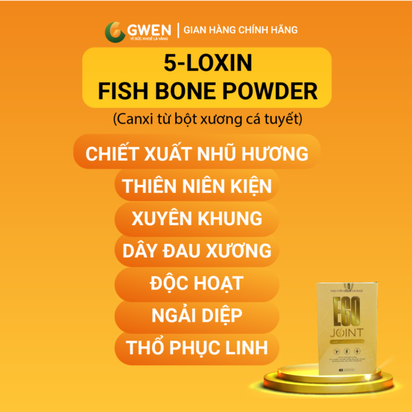 Viên Uống Xương Khớp Ego Joint Gwen dạng Viên – Hỗ Trợ Giảm Đau Nhức, Mạnh Gân Xương