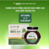 Bảo An Gwen 180ml – Dung Dịch Xoa Bóp Giảm Đau Nhức Xương Khớp, Thư Giãn Cơ Thể