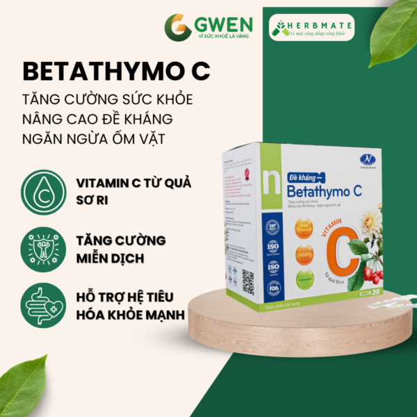 Đề Kháng Betathymo C Gwen 20 Ống – Tăng Cường Đề Kháng, Giảm Ốm Vặt