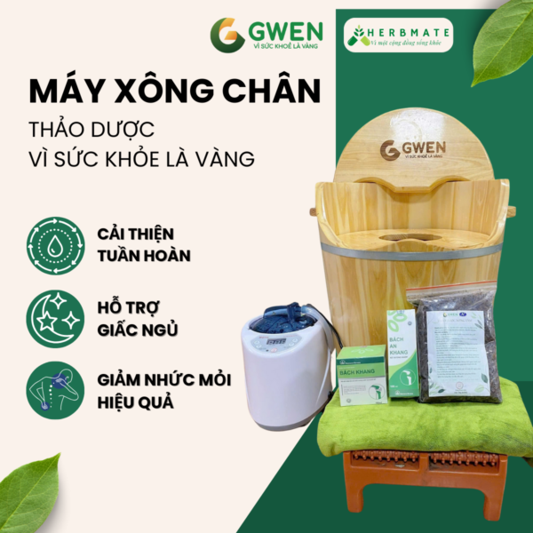 Máy xông chân thảo dược