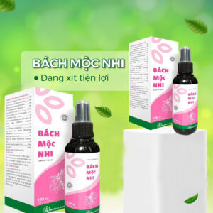 Bách Mộc Nhi Gwen 100ml – Dung Dịch Xịt Thảo Dược Giảm Đau Nhức, Thư Giãn Cơ Thể