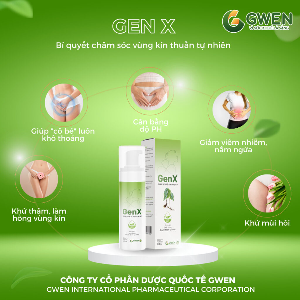 Dung dịch vệ sinh phụ nữ GenX