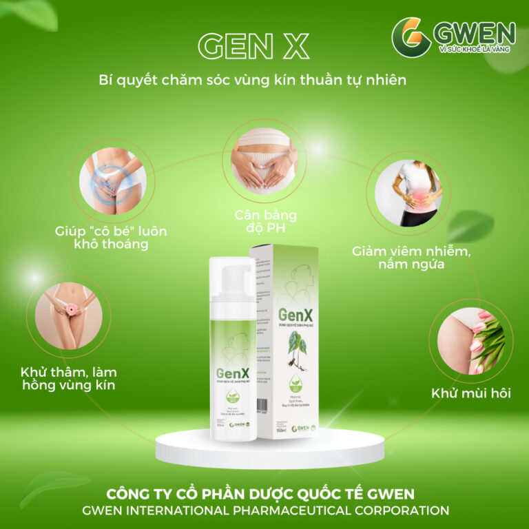 Dung dịch vệ sinh phụ nữ GenX