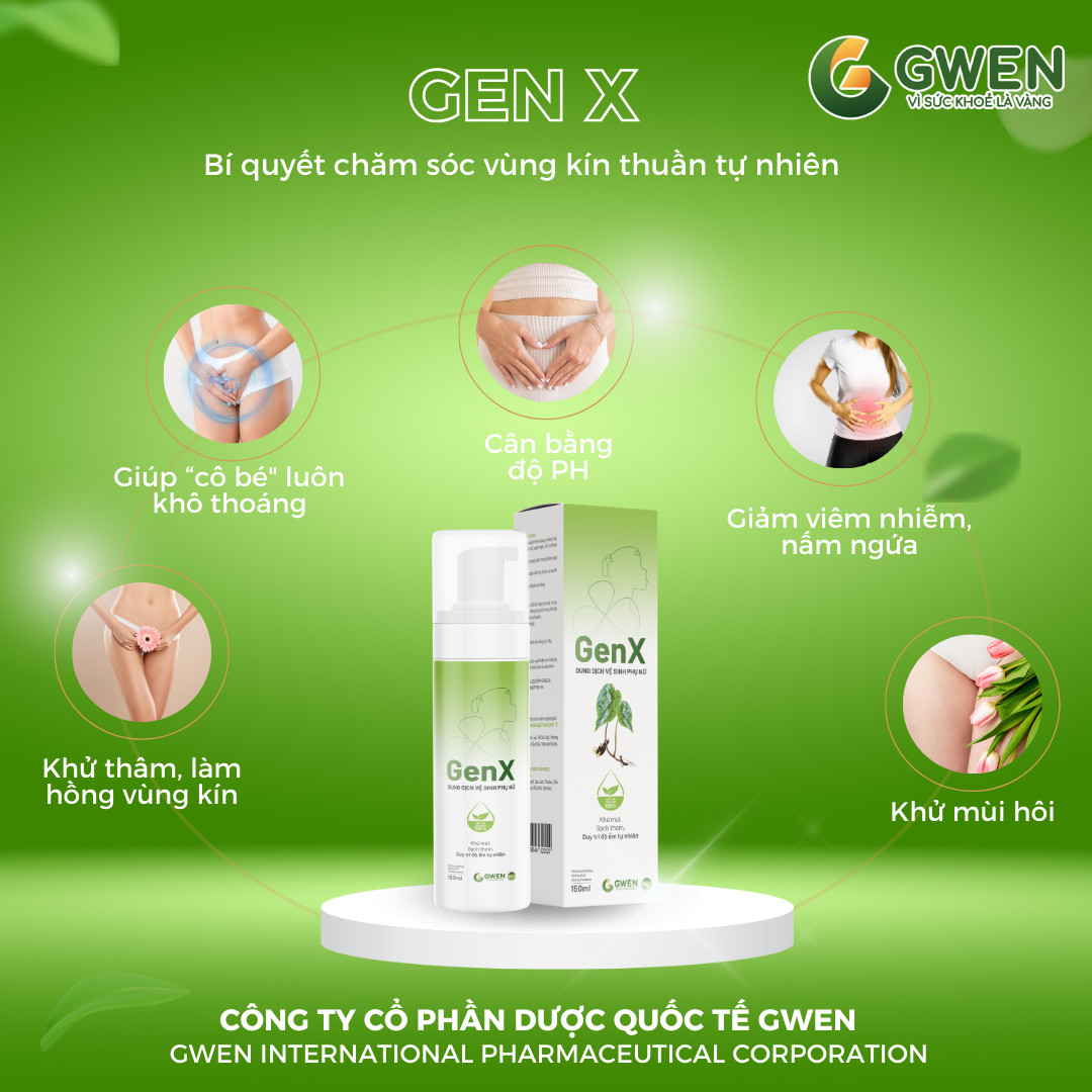 Dung dịch vệ sinh phụ nữ GenX