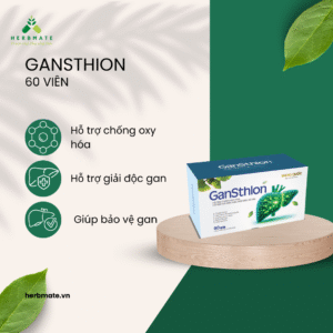 Viên Uống Thải Độc Gan Gansthion Gwen – Hỗ Trợ Giải Độc, Bảo Vệ Gan