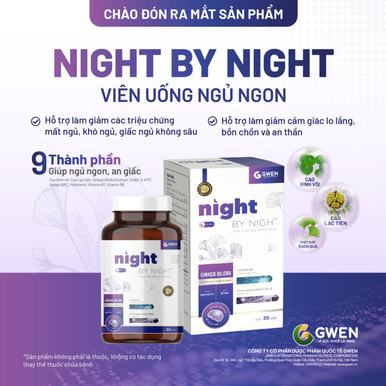 Viên uống ngủ ngon Night by night