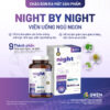 Viên Uống Ngủ Ngon Night by Night Gwen Hộp 30 Viên Hỗ Trợ Giấc Ngủ Sâu, Giảm Căng Thẳng Lo Âu