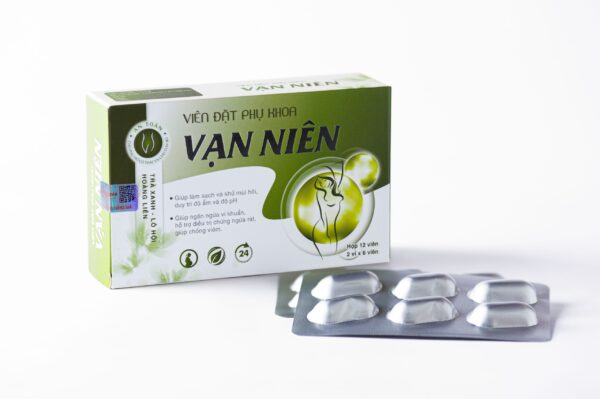Viên Đặt Phụ Khoa Vạn Niên Gwen – Hỗ Trợ Cân Bằng pH, Kháng Khuẩn, Giảm Ngứa Rát