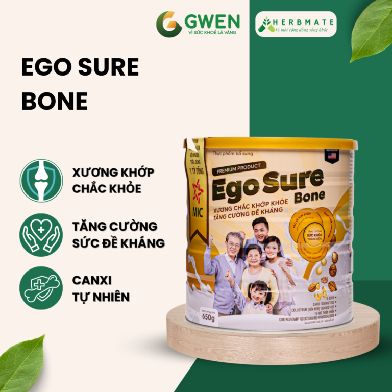 EGO SURE BONE thực phẩm hỗ trợ xương khớp hiệu quả