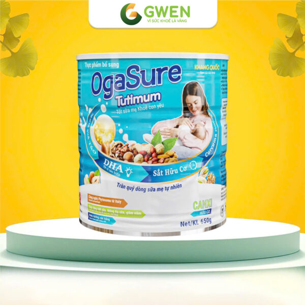 Sữa Hạt Ogasure Tutimum Gwen 650g – Hỗ Trợ Tăng Tiết Sữa, Bổ Sung Canxi, Phục Hồi Sức Khỏe Sau Sinh