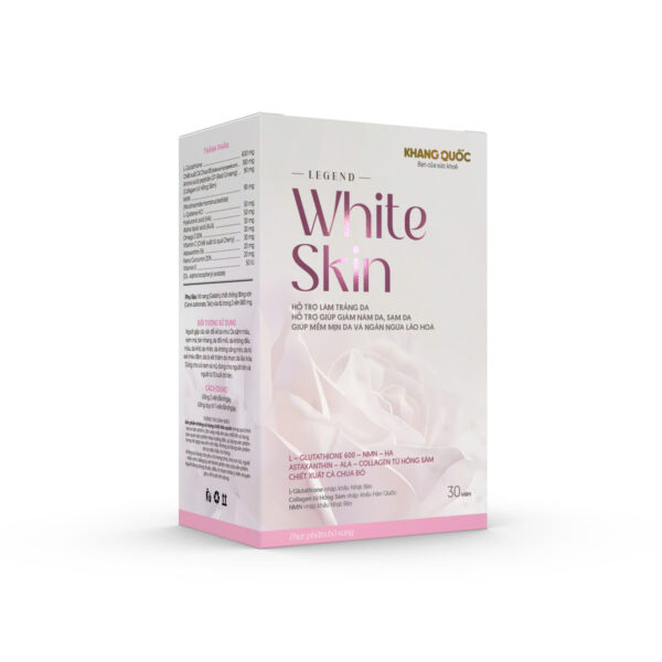 viên uống trắng da white skin