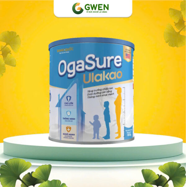 Sữa Hạt OgaSure UlaKao Gwen 650g Hỗ Trợ Tăng Chiều Cao, Phát Triển Trí Não, Tăng Cường Đề Kháng