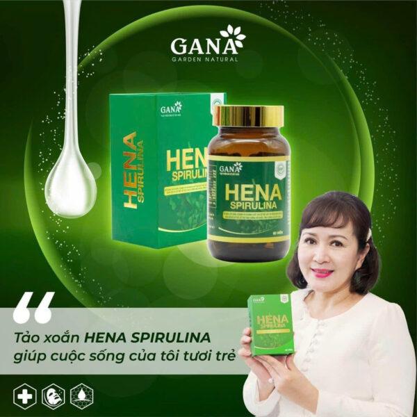 tảo hena spirulina