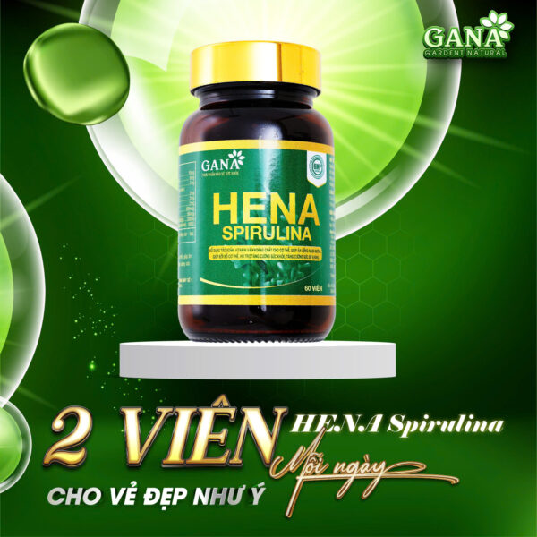 tảo hena spirulina
