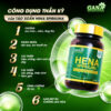 tảo hena spirulina
