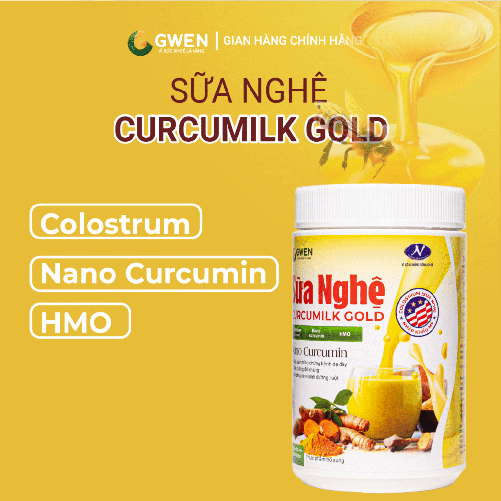 Sữa nghệ curcumilk gold