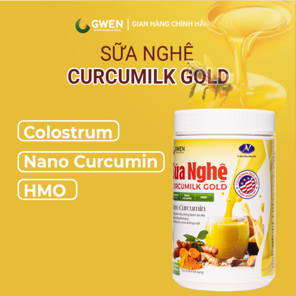 Sữa nghệ curcumilk gold