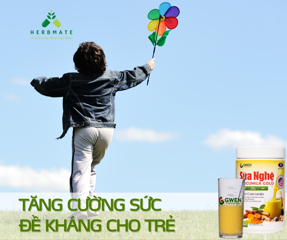 Tăng cường sức đề kháng cho trẻ