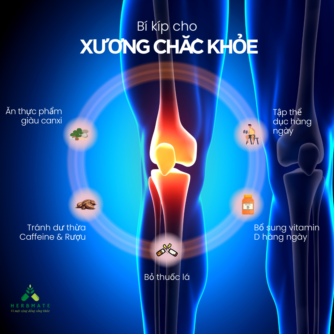 Bí khiép giúp xương chắc khỏe