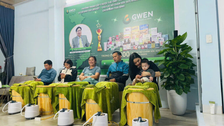 Xông chân thư giãn