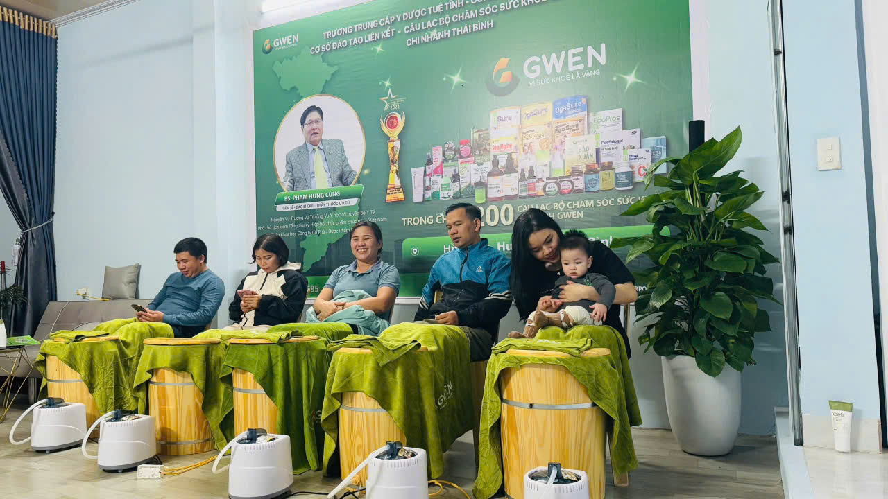 Xông chân thư giãn