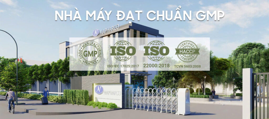 Nhà máy Napharco đạt chuẩn GMP