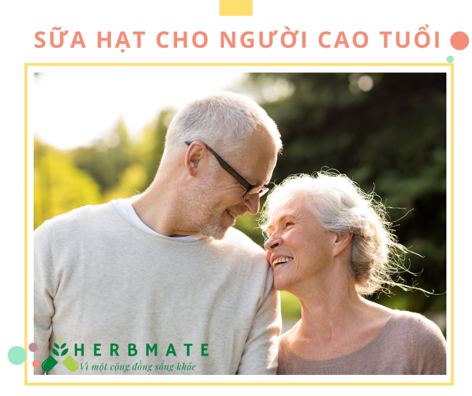 Sữa hạt cho người cao tuổi