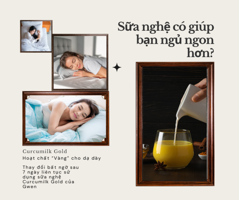 Sữa nghệ có giúp bạn ngủ ngon hơn