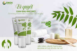 Thanh lăn masage cổ vai gáy Gwen
