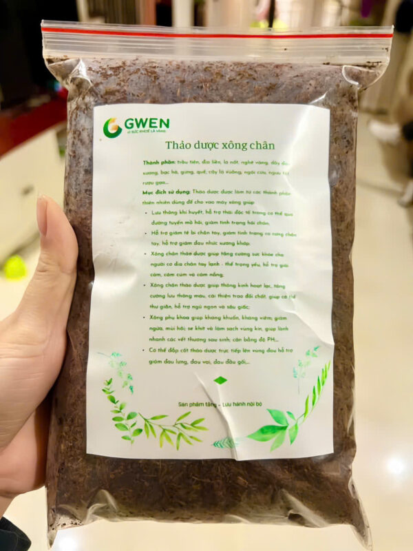 Thảo dược ngâm chân của Gwen