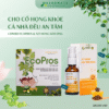 combo Hỗ trợ giảm ho, long đờm: Ecopros + Keo Ong