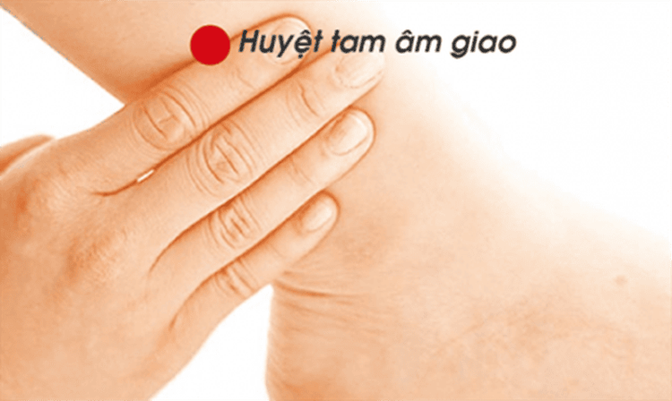 Huyệt tam âm giao