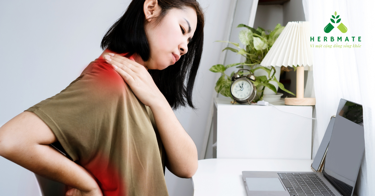 đau mỏi cổ vai gáy