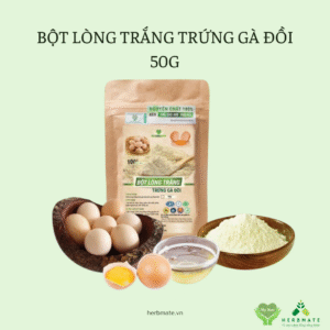 BỘT LÒNG TRẮNG TRỨNG GÀ ĐỒI 50G
