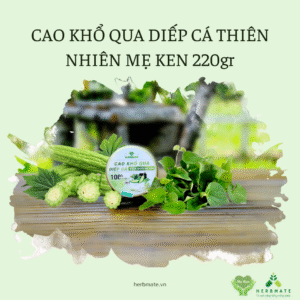 cao khổ qua diếp cá mẹ ken