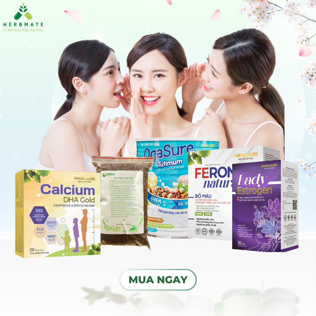 sản phẩm hỗ trợ nội tiết tố nữ