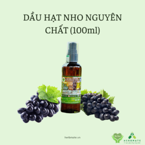 DẦU HẠT NHO NGUYÊN CHẤT (100ml)