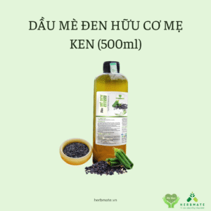 DẦU MÈ ĐEN HỮU CƠ MẸ KEN (500ml)