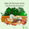 kem cấp ẩm ngăn ngừa lão hóa mẹ ken