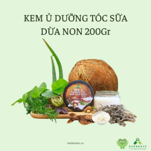 KEM Ủ DƯỠNG TÓC SỮA DỪA NON 200Gr