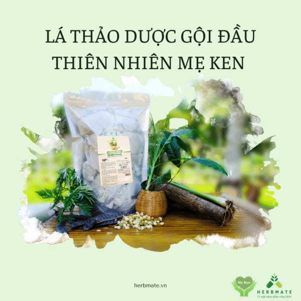 LÁ THẢO DƯỢC GỘI ĐẦU THIÊN NHIÊN MẸ KEN (500g)