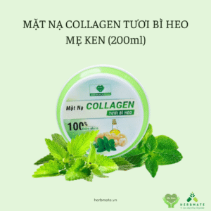 mặt nạ collagen tươi bì heo mẹ ken