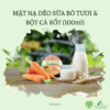 MẶT NẠ DẺO SỮA BÒ TƯƠI & BỘT CÀ RỐT (100ml)