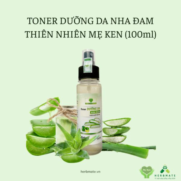 tonner dưỡng da nha đam mẹ Ken