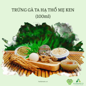 TRỨNG GÀ TA HẠ THỔ MẸ KEN (100ml)