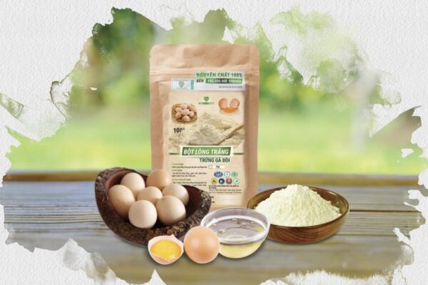 BỘT LÒNG TRẮNG TRỨNG GÀ ĐỒI 50G