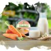 mặt nạ dẻo sữa bò tươi và bột cà rốt 100ml